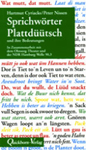 Cyriacks: Sprichw�rter Plattd��tsch